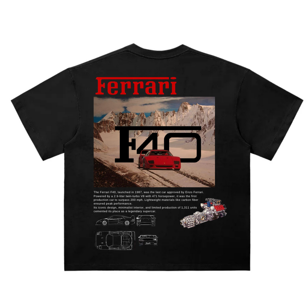 Ferrari F40 T-Shirt